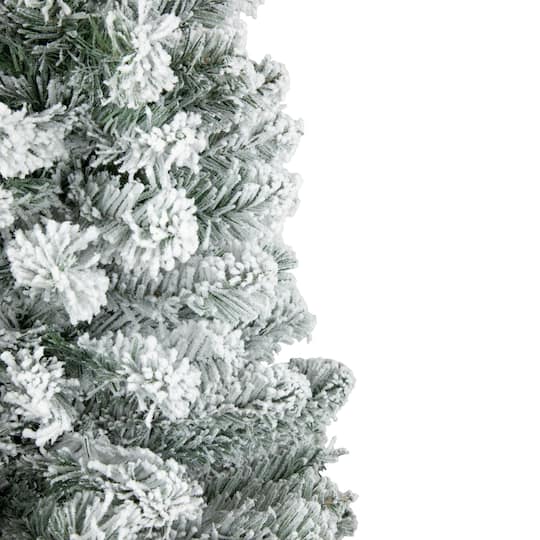 Northlight 3ft. Unlit Medium Heavily Flocked Madison Pine Artificial Christmas Tree